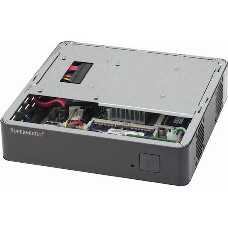 Supermicro SuperChassis No Power Supply 1U Mini-ITX Server Chassis (Black) CSE-101S